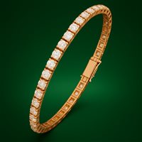 Bracciale Namuri TENNIS V in Oro rosa Diamante BR01-150V/R